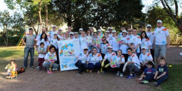 Ação conjunta da Unimed e Sicredi dá vida nova a praça de Lajeado