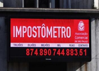 Rendimentos dos brasileiros até na quarta-feira foram para impostos, são 153 dias de trabalho