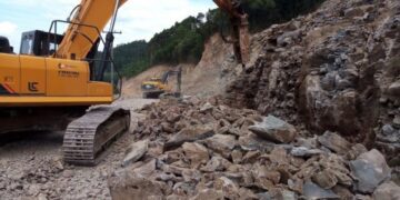Pavimentação do acesso a Sério avança no Vale do Taquari
