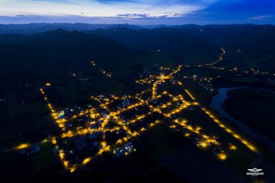 Vista aérea da cidade (Foto: Divulgação)