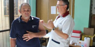 Segue a vacinação contra a gripe em Estrela