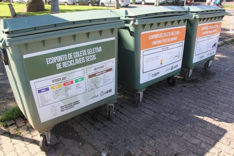 Prefeitura instala três ecopontos para receber resíduos especiais no município