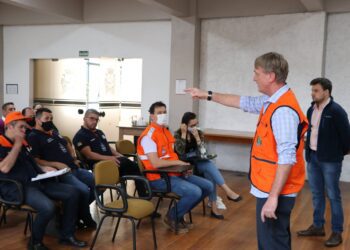 Defesas Civis do Vale do Taquari se preparam para o simulado de emergência para enchentes 