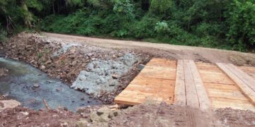 Prefeitura de Paverama revitaliza ponte da Baixada dos Ismael