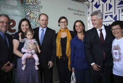 O Ministério da Saúde e a Rede Brasileira de Bancos de Leite Humano lançam a campanha Doe Leite MaternoJosé Cruz/Agência Brasil