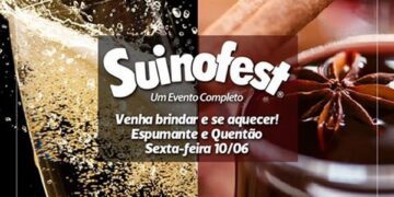 Quentão e duas noites com espumante são novidades da Suinofest