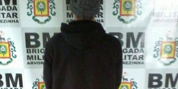 Homem é flagrado com celular roubado em Arvorezinha
