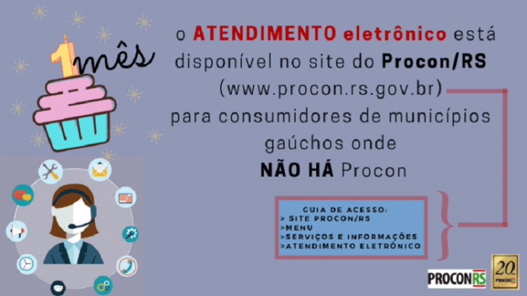 Atendimento eletrônico do Procon RS completa um mês com mais de 200 demandas