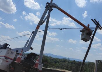 RGE inicia troca de 80 postes no interior de Estrela