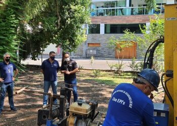 Terreno da futura sede do 40º BPM recebe primeiras operações