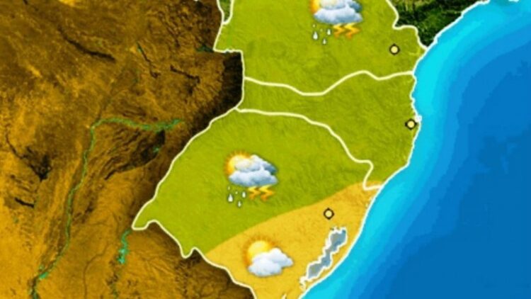 Chegada de massa de ar polar causa queda das temperaturas