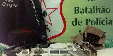 Preso suspeito por homicídio, em Estrela