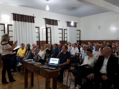 A Presidente, Marlisa Bratti destacou a importância do evento para o município (Foto: Divulgação)