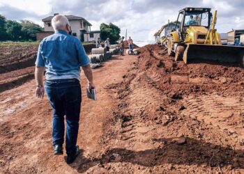 Teutônia inicia obra de pavimentação na Rua Reynaldo Affonso Augustin