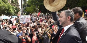 Edegar Pretto é empossado como novo presidente da Assembleia Legislativa do RS