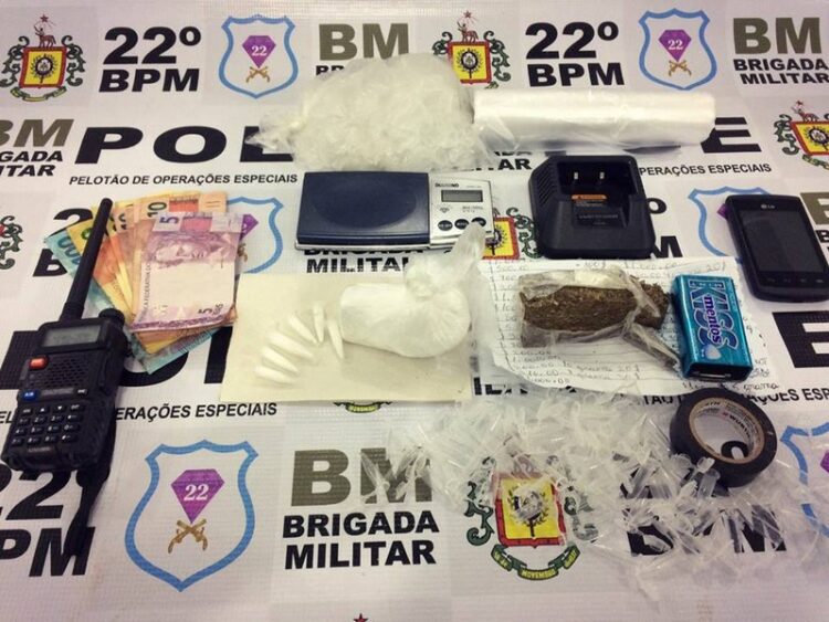 Homem é preso por tráfico de drogas em Lajeado