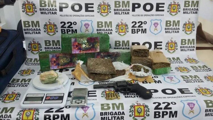 Indivíduo é preso pro tráfico de entorpecente em Lajeado