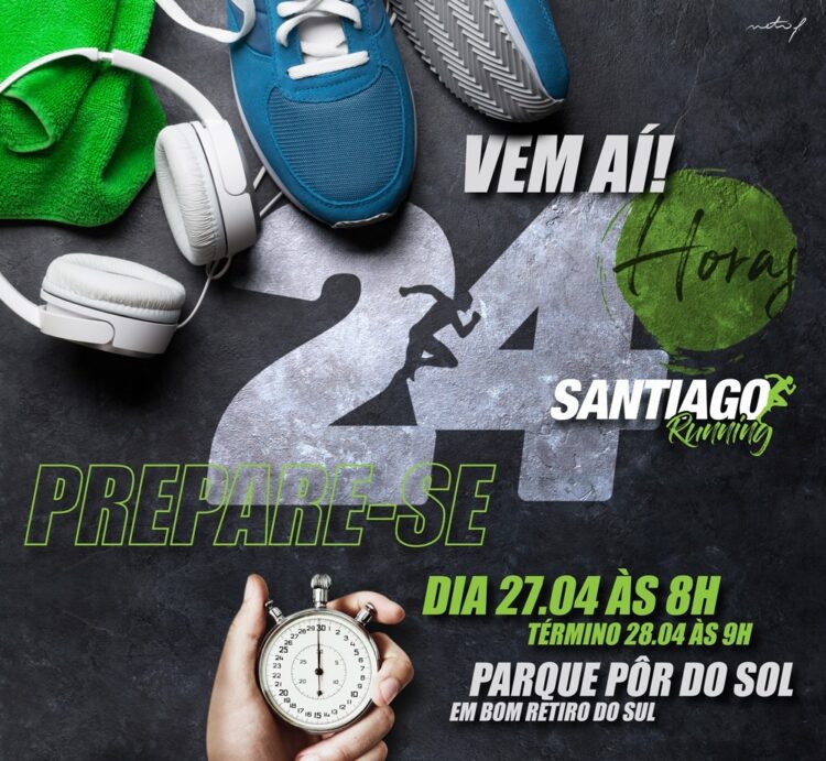 Bom Retiro do Sul sediará às 24H da Santiago Runnig