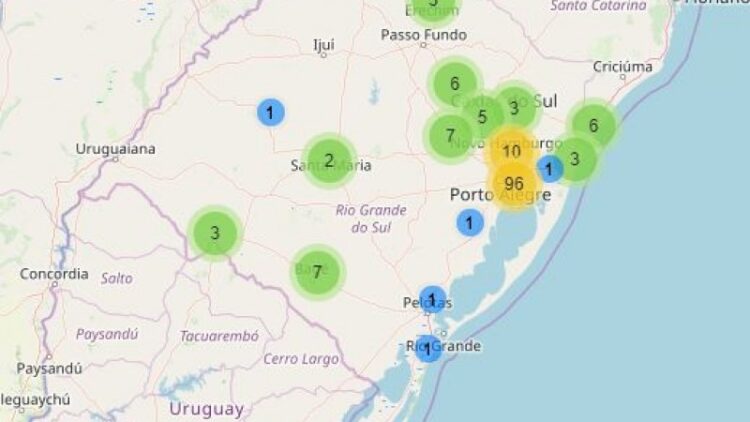 SES lança mapa digital com atualizações diárias sobre coronavírus