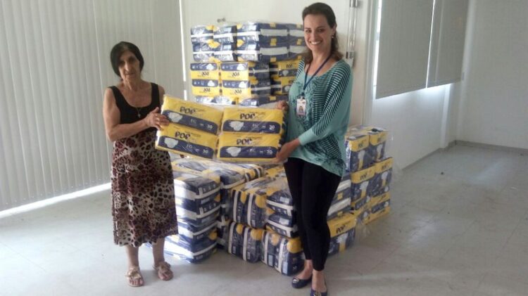 Mais de cem famílias já são beneficiadas com fraldas descartáveis em Estrela