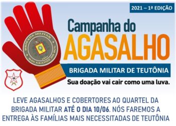 Brigada Militar lança Campanha do Agasalho em parceria com o Município