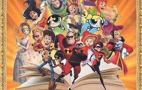 Grupo de patinação se apresenta no evento Fábulas e Heróis