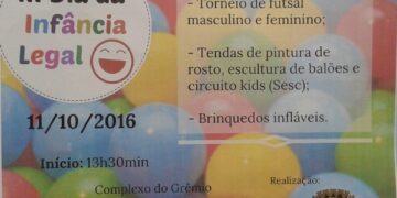 III Dia da Infância Legal será comemorado no dia 11 de outubro