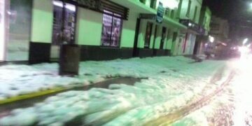 Granizo volta a atingir o Estado e risco prossegue hoje