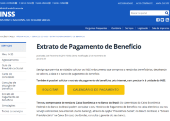 INSS libera extrato de rendimentos para declaração de IRPF