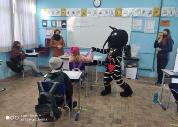 Santa Clara do Sul realiza trabalho de conscientização com a comunidade escolar sobre o mosquito Aedes Aegypti