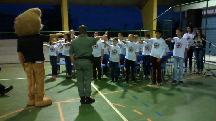 Proerd forma alunos da Ipiranga