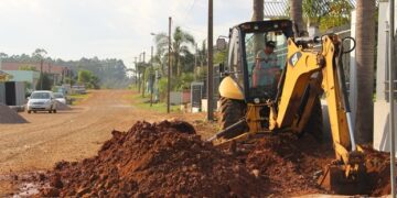 Município inicia mais uma obra de pavimentação