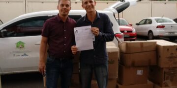 Sedesth recebe doação de roupas e calçados do Atacadão