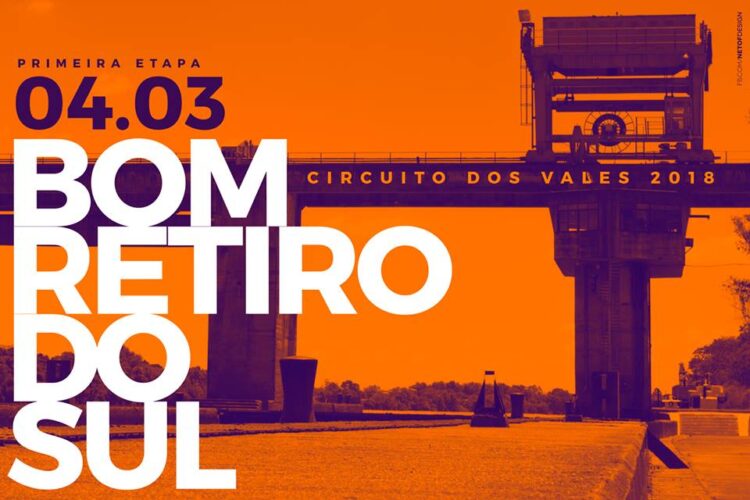 Bom Retiro do Sul sedia a primeira etapa do Circuito dos Vales 2018
