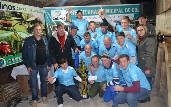 Campeonato Municipal de Bocha de Colinas: Bar do Nivaldo “A” é campeão