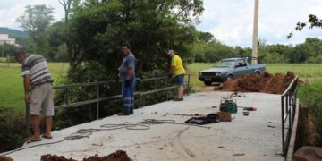Arroio do Meio executa melhorias de três pontes sobre o Arroio Grande