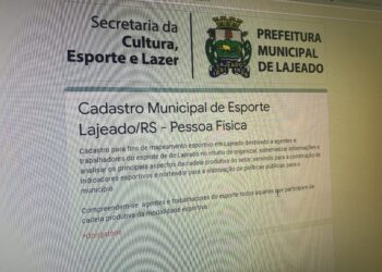 Prefeitura de Lajeado inicia cadastramento de agentes e entidades esportivas de Lajeado
