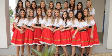 Coordenação Executiva apresenta as 19 candidatas ao concurso de Rainha e Princesas da 34ª Oktoberfest