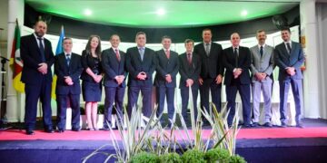 Cerimônia de posse marca início do segundo mandato de Maneco e André em Taquari