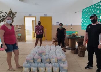 Estrela: Merenda escolar reverte em cestas básicas em Estrela
