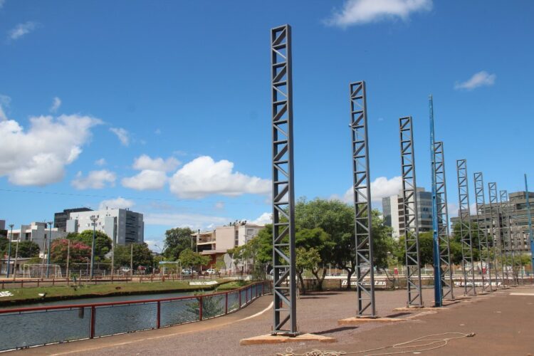 Retomadas as obras de cobertura no Parque Princesa do Vale