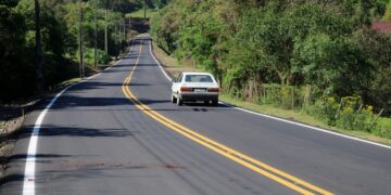 Pavimentação de novo trecho da ERS-129 está concluída
