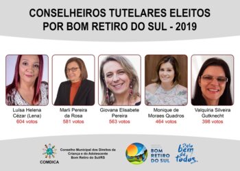 Eleição define os novos membros do Conselho Tutelar de Bom Retiro do Sul