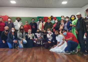 CRAS leva alegria para idosos e deficientes em Marques de Souza