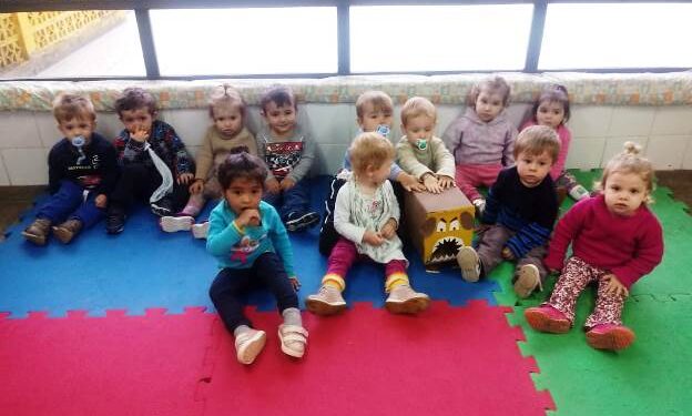 Turma do Berçário II da Proinfância Casa da Criança desenvolve projeto contra mordidas