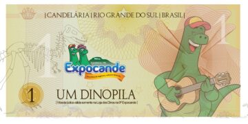 Expocande lança campanha para troca de notas fiscais por “Dinopilas”