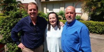 Prefeito e coordenador conhecem tataraneta de Manuel Marques de Souza