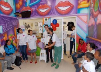 FUNDEF Lajeado recebe a visita de integrantes do grupo Vocal em Cena