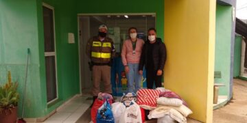 Campanha do agasalho promovida pela Brigada Militar beneficia centenas de famílias
