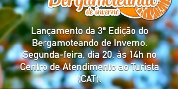 3ª edição do Bergamoteando foi lançado no CAT